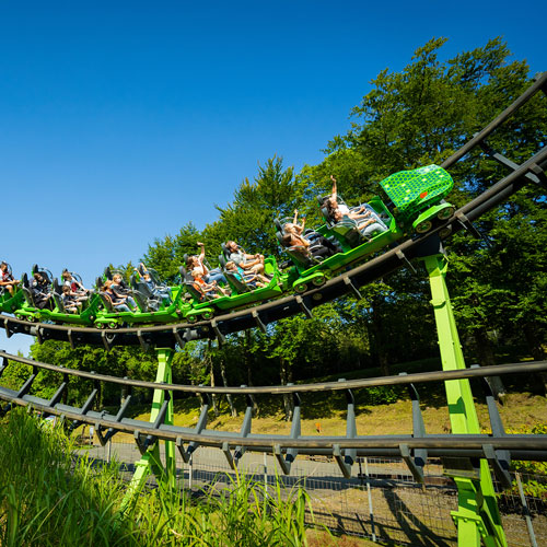 Achterbahn mit Looping - Speed Snake FREE